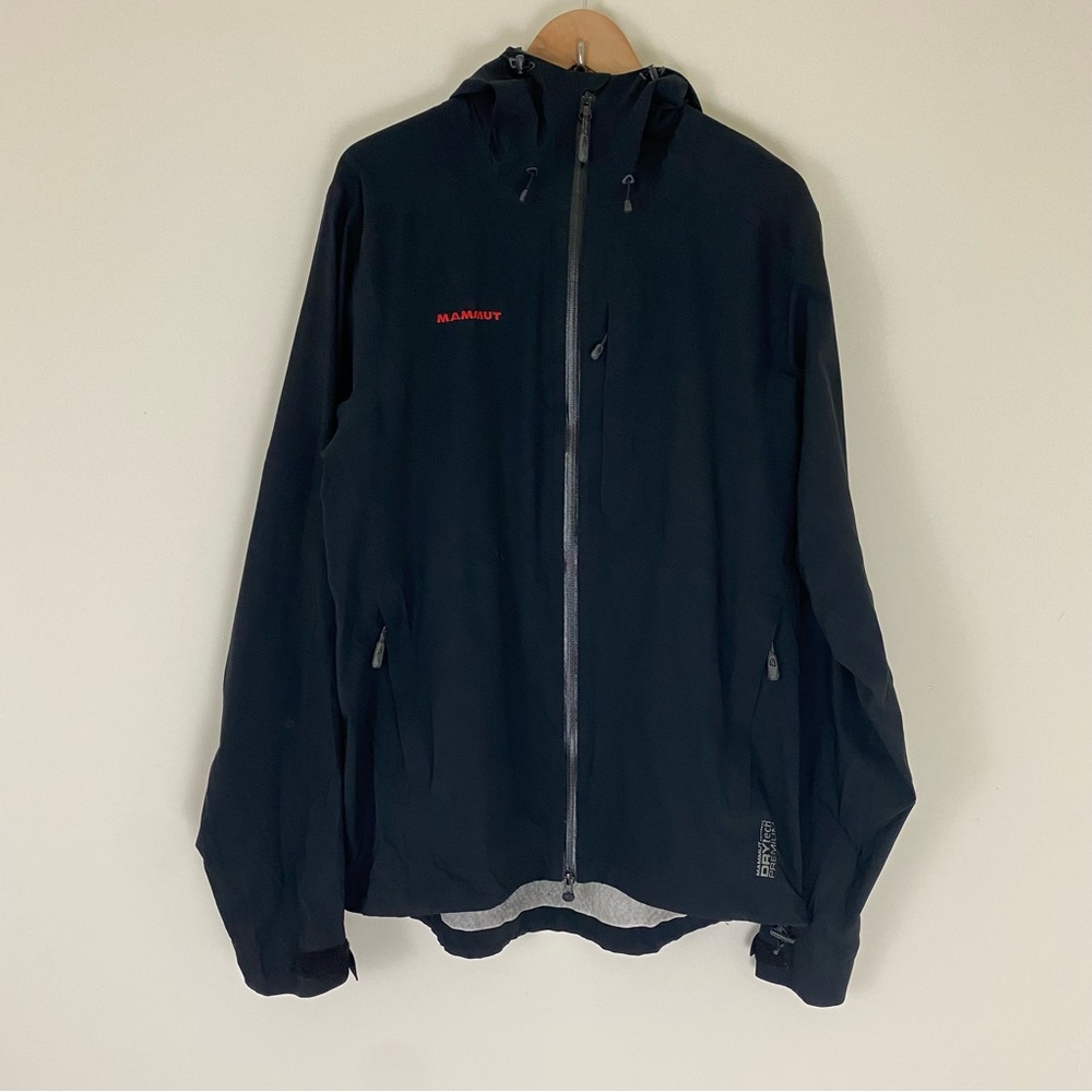 Mammut Black Raincoat